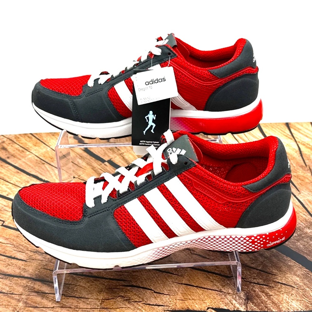 Special Ed adidas Oregon 10 AKTIV Against Cancer Running Shoe adiprene RARE NOS